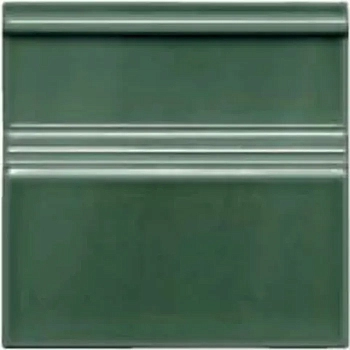 Напольная Modernista Rodapie Clasico Verde Oscuro 15x15